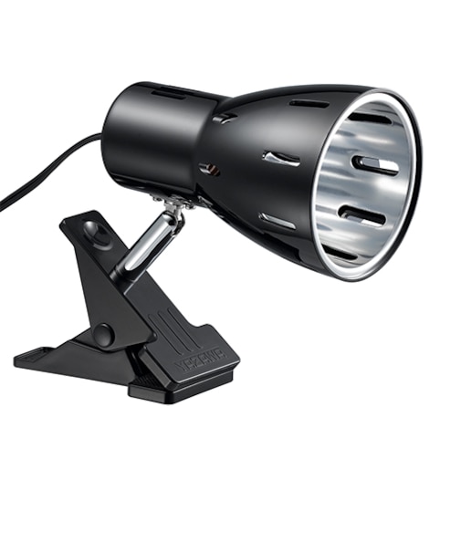 ヤザワコーポレーション　E26電球なしクリップライト　CLX60X02BK　ブラック