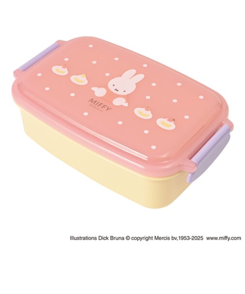 クツワ（KUTSUWA）　ミッフィーとスイーツ　角型密封弁当箱　MF969