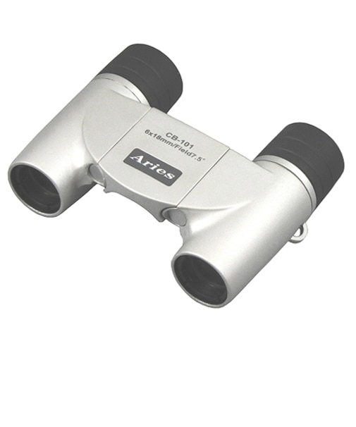 ミザールテック（MIZAR）　6倍フリーフォーカス双眼鏡　CB－101S　シルバー