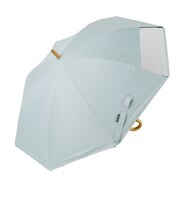 ラインドロップス(LINEDROPS) キッズ晴雨兼用傘 長傘 55cm グリーン