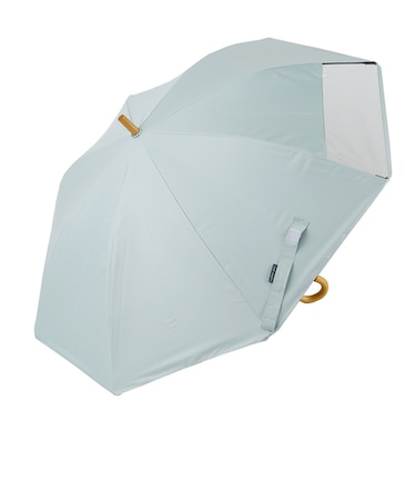 ラインドロップス（LINEDROPS）　キッズ晴雨兼用傘　長傘　55cm　グリーン