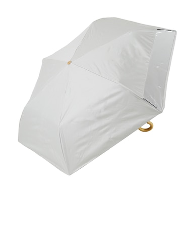 ラインドロップス（LINEDROPS）　キッズ晴雨兼用傘　折りたたみ傘　55cm　ホワイト