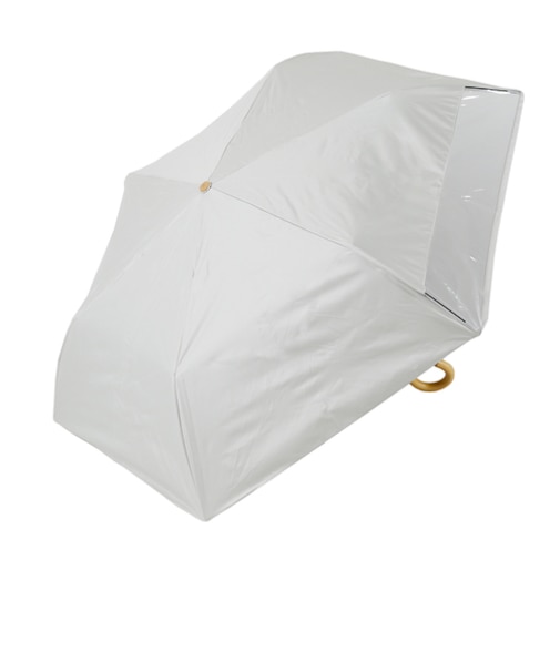 ラインドロップス（LINEDROPS）　キッズ晴雨兼用傘　折りたたみ傘　55cm　ホワイト