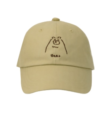 RU　HBANIMALCAP　BCS41948　ベージュ