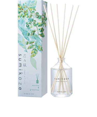 晴香堂　澄み風リードディフューザー　サンショウ