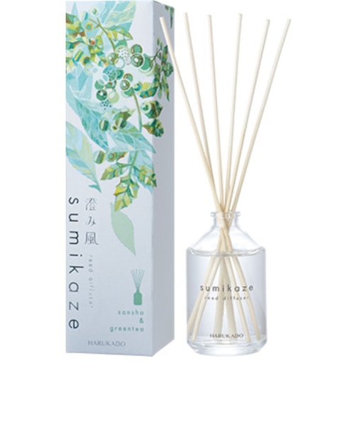 晴香堂　澄み風リードディフューザー　サンショウ