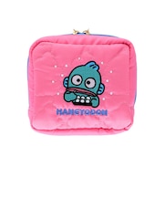 サンスター文具　ハンギョドン　キルティングポーチ　ピンク