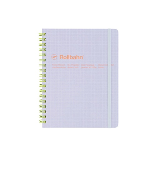 デルフォニックス（DELFONICS）　ロルバーン　ポケット付メモ　L　スコラ　501230　440　ライトパープル