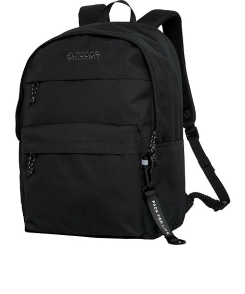 アウトドアプロダクツ（OUTDOOR　PRODUCTS）　AGSスクールバック　リュックサック　35L　B4対応　OD－11199　ブラック／ブラック