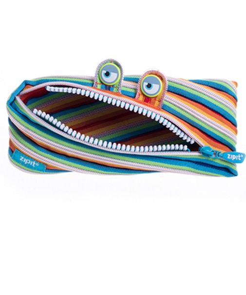 ジップイット（ZIPIT）　モンスターペンケース　マルチカラー　ZP－ZTM－SE／MC
