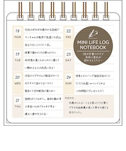 パインブック　ミニライフログノート　s609012　ウィークリー