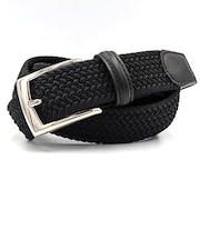 SADO　国産ゴムメッシュベルト　HZ－8　ブラック　3cm