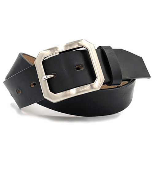 SADO　ホーウィンレザー　国産ベルト　HWー2　ブラック　M　3.5cm