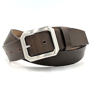 SADO　ホーウィンレザー　国産ベルト　HWー2　カーキ　M　3.5cm