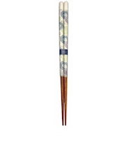 カワイ　箸　KURABI　菊唐草　23cm