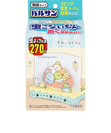 レック（LEC)　バルサン　すみっコぐらし　虫こないもん　置きタイプ　すみっコハウス