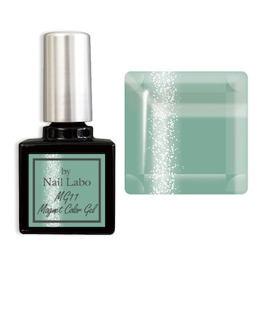 バイネイルラボ（by　Nail　Labo）　マグネットカラージェル　MG11　Fresh　mint