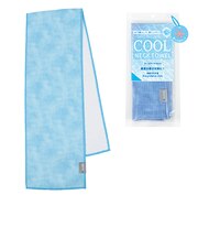 コアブルー　ワッフル　ネッククールタオル　アクア
