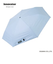 イノベーター(innovator)×ラディクール(RADICOOL) 折りたたみ傘 60cm サックス