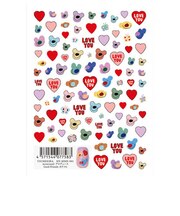 ツメキラ（TSUMEKIRA）　ネイルシール　momonailプロデュース　NN－MMN－001　Good　Friends　カラフル