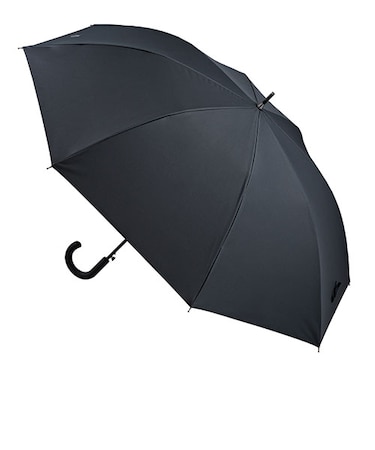 hands＋　サマーシールド　晴雨兼用　大判ジャンプ式長傘　70cm　ブラック