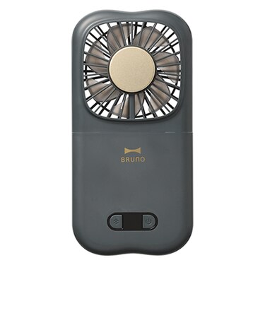 ブルーノ（BRUNO）　6WAY冷却フォールディングファン　チャコール