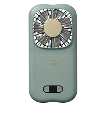 ブルーノ（BRUNO）　6WAY冷却フォールディングファン　グリーン