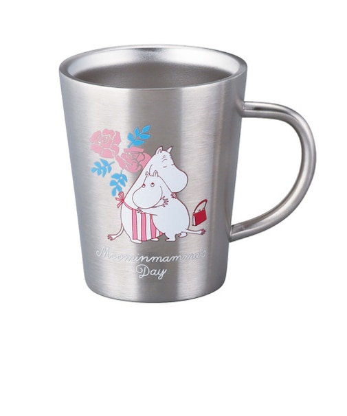 山加商店　ムーミン　二重マグ　MM18003-856　ハグ