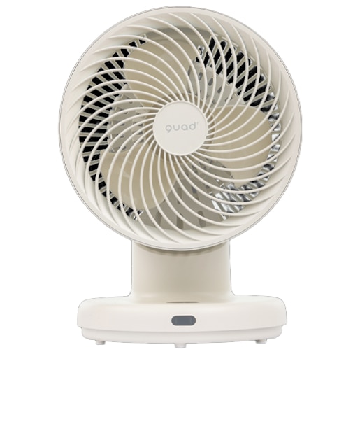 クワッズ（QUADS）　クリーン3DDCサーキュレーター　ピュアエア　DC（PUREAIR　DC）　QS537IV　アイボリー