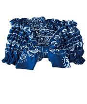 現代百貨　UVカット＆抗菌加工　ネッククーラー　PAISLEY　NAVY