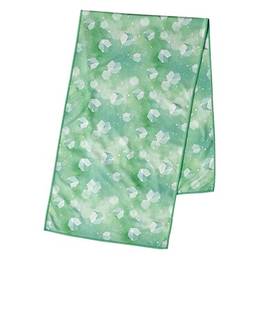 現代百貨　UVカット＆抗菌加工　クールタオル　クリームソーダ　GREEN