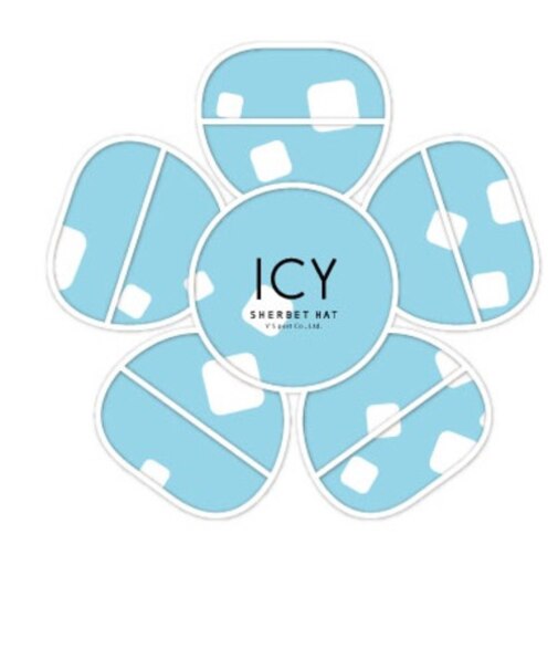 ワイズポート　ICY　SHERBET　HAT　BLOCK