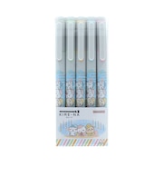 サンスター文具　蛍光ペン　キレーナ（KIRE-NA）　ちいかわ　5色セット　ペールトーン　【数量限定】