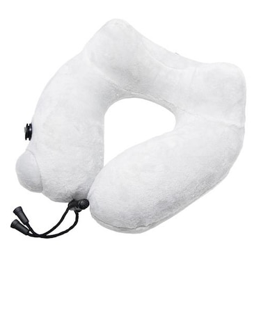 トラベルクイップメント（Travel　Equipment）　ポンプピロー　ライトグレー