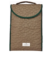 ダブリュピーシー(Wpc.) はっ水 キルティング PCケース ブラウン