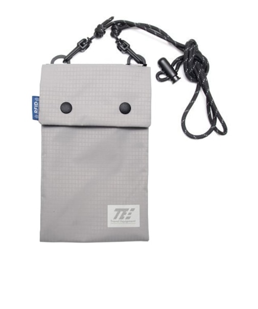 ティーティーシー（TTC）　Travel　Equipment　モバイルポーチ　TSC019　ライトグレー