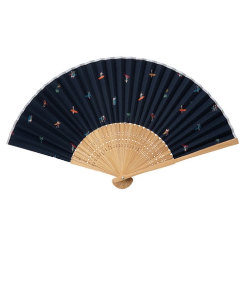 ダブリュピーシー（Wpc.）　ギフトボックス入り扇子　ユニセックス　W124－378－204　サーフィン