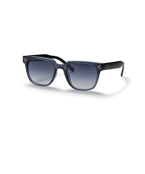 ハンズオリジナル　偏光レンズ　ファッショングラス　スクエアウェリントン　SBPSーf020　クリアブルー