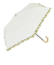 ビコーズ（because）　PUフラワーレーストートバッグ　ミニ　B－096795WH　ホワイト