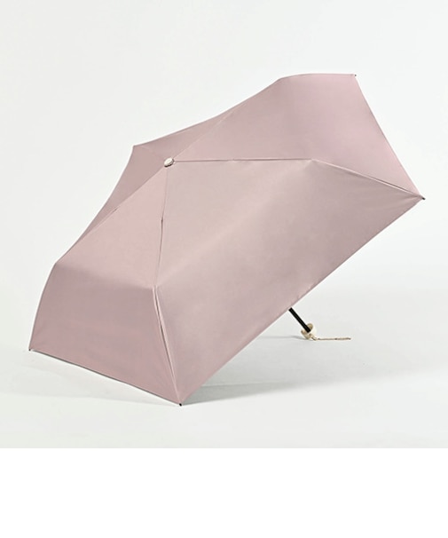カリス（CHARIS）　晴雨兼用　LIPLIGHT　リップカラー折傘　527001LL　ベージュ