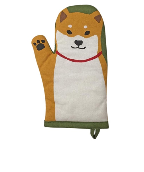 フレンズヒル（FRIENDSHILL）　しばたさん　ミトン　しばたさん（グリーン）