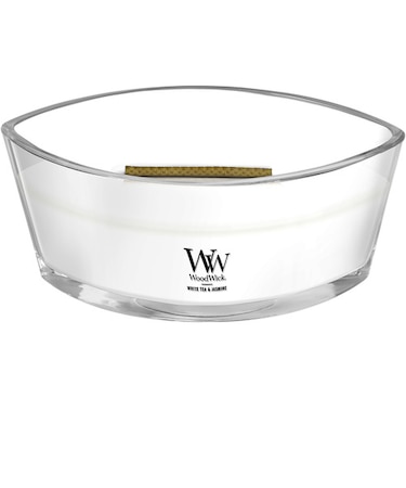 カメヤマ　WoodWickハースウィックキャンドル　ホワイトティー＆ジャスミン