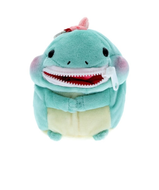 サンスター文具　ぱくぱくポーチ　ほおばりいず　てぃらのさうるす