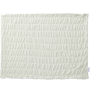 ゆきごこち（yukigokochi）　シャーリング　枕カバー　アイボリー