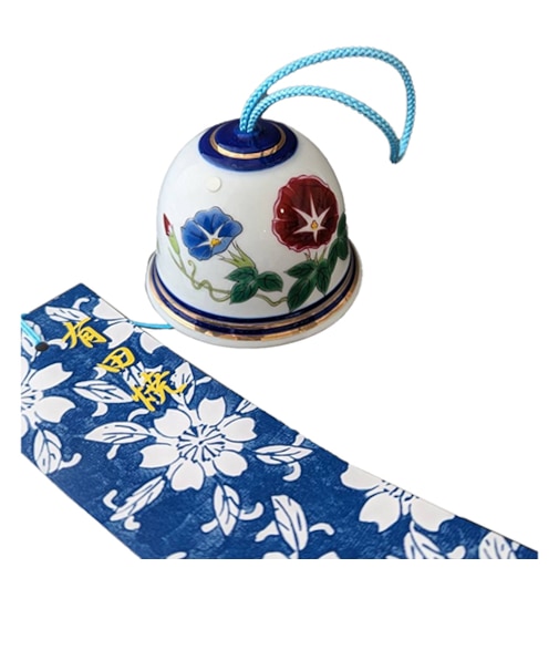 東洋セラミックス　有田焼風鈴　朝顔