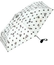 沖昌之×Wpc.　遮光アンブレにゃん　ドット　ミニ　オフ