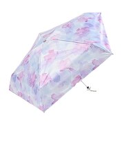 カリス（CHARIS）　晴雨兼用　折りたたみ日傘　W　パルム　524007　パープル
