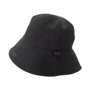 遮光長つばクロッシェハット　2131417　ブラック