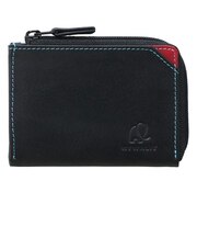 マイウォリット（MYWALIT）　RFID　マグカード　Lジップ　MY14384　ブラックペース