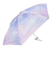 カリス（CHARIS）　晴雨兼用　折りたたみ日傘　TRIANGLE　univers　523013　ブルー